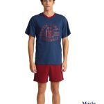 Πυτζάμα Ανδρική με Παντελόνι Βερμούδα