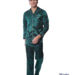 Πυτζάμα Σατέν Κουμπωτή